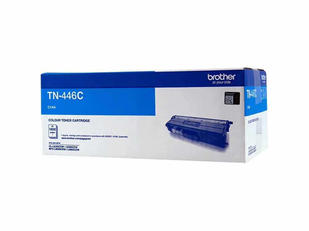 Brother TN446 Super High Yield Cyan Toner