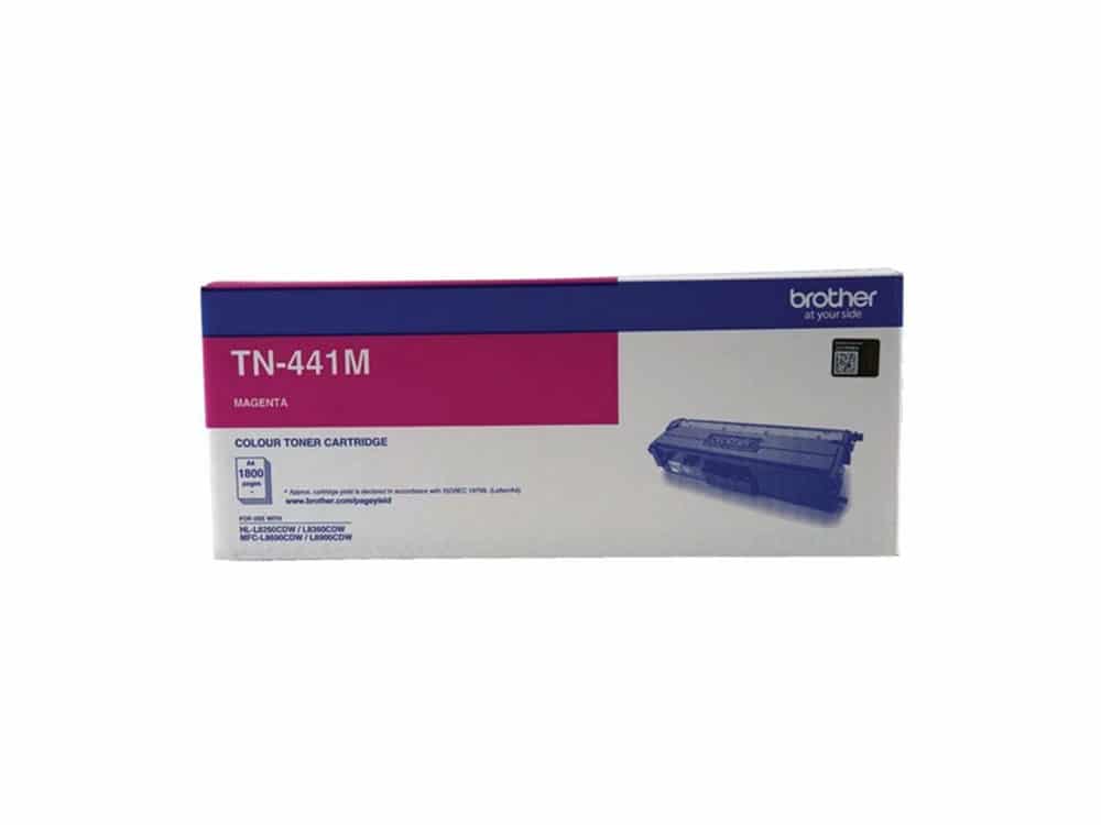 Genuine Brother TN441M Standard Capacity Magenta Toner