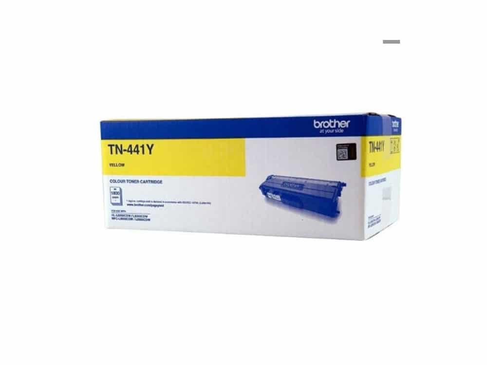 Genuine Brother TN441Y Standard Capacity Yellow Toner