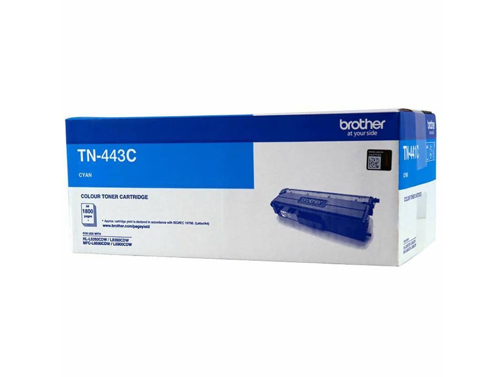 Genuine Brother TN443 Cyan Toner