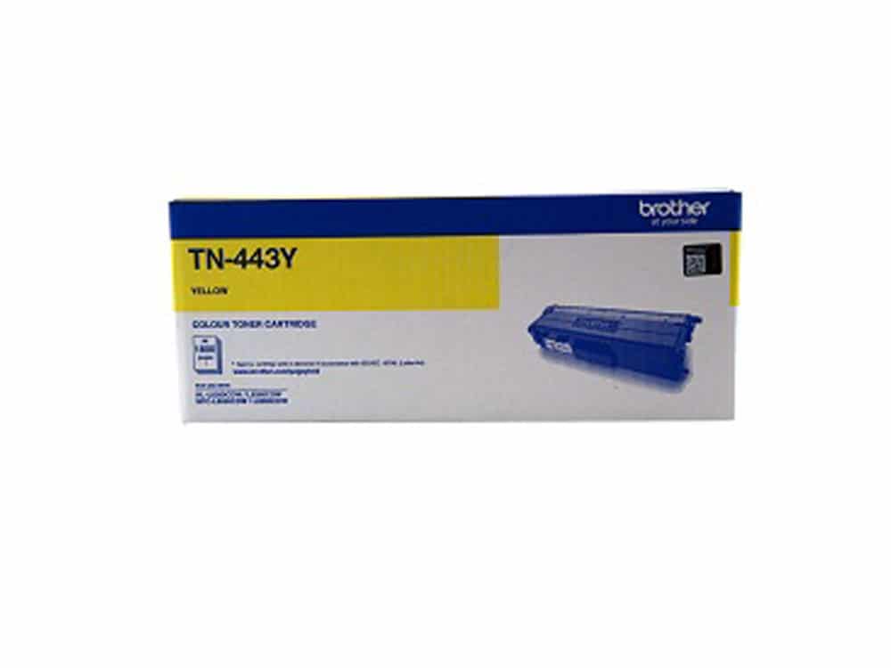 Genuine Brother TN443Y High Capacity Yellow Toner