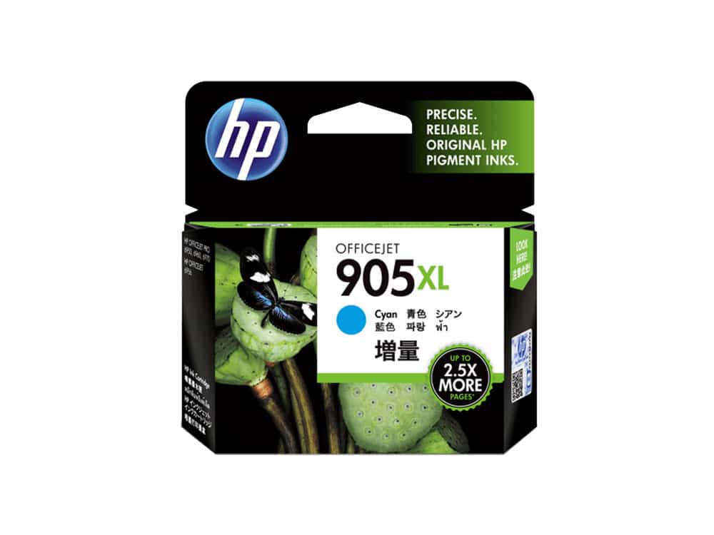 Genuine HP 905XL Cyan Hi Capacity Ink Cartridge