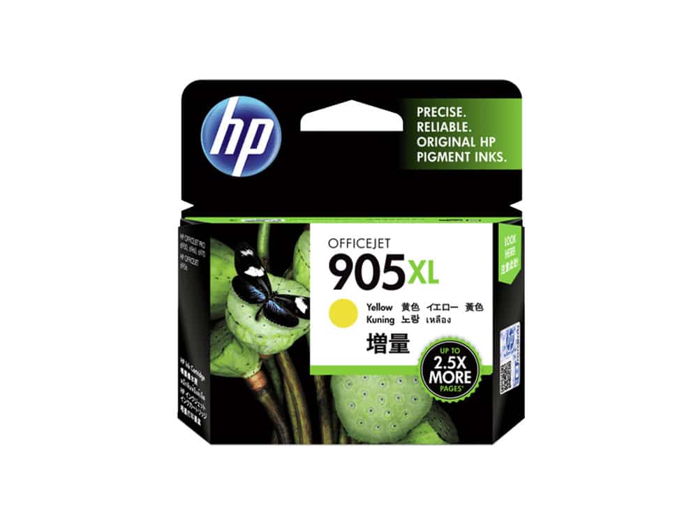 Genuine HP 905XL Yellow Hi Capacity Ink Cartridge