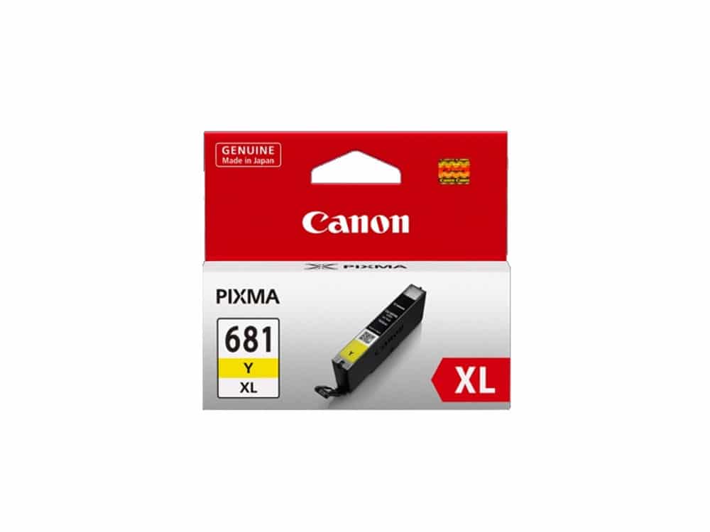 Genuine Canon CLI681XLY Hi Capacity Yellow Ink