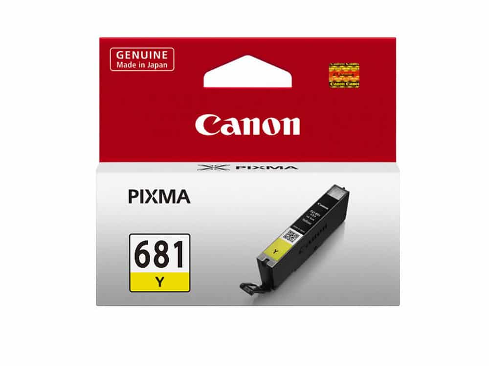 Genuine Canon CLI681Y Yellow Ink