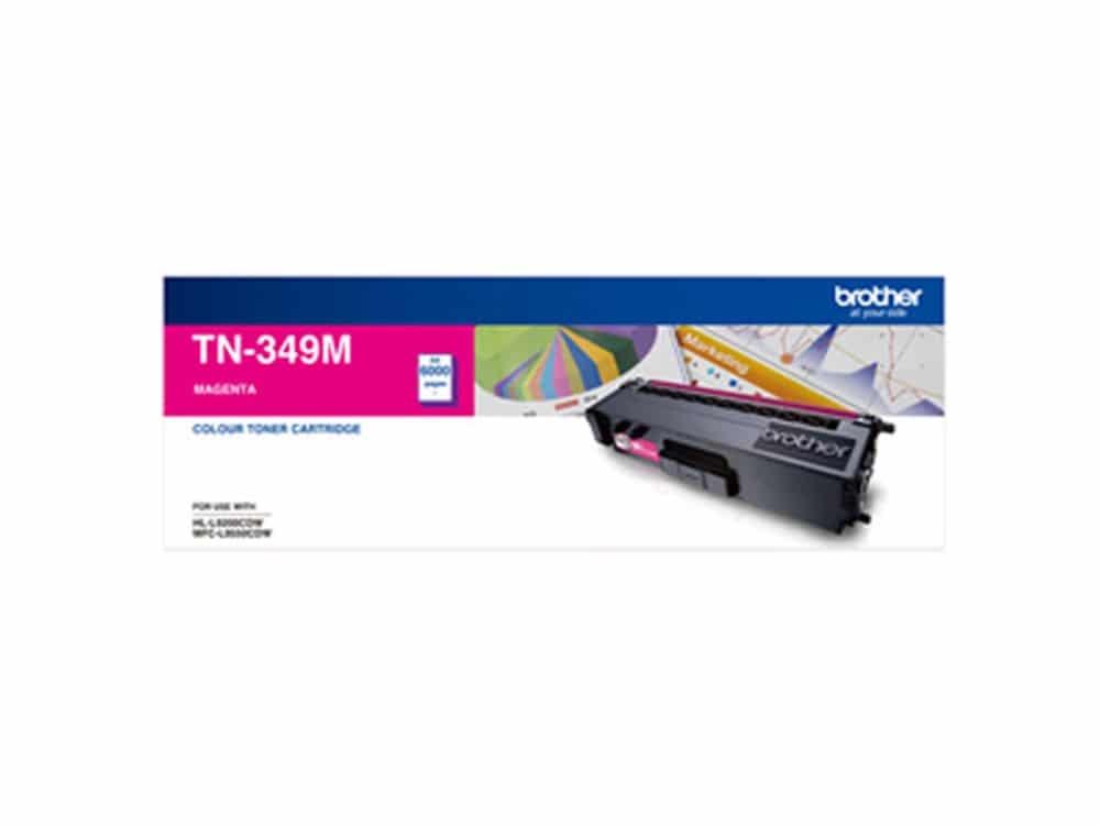 Genuine Brother TN349 Magenta Toner