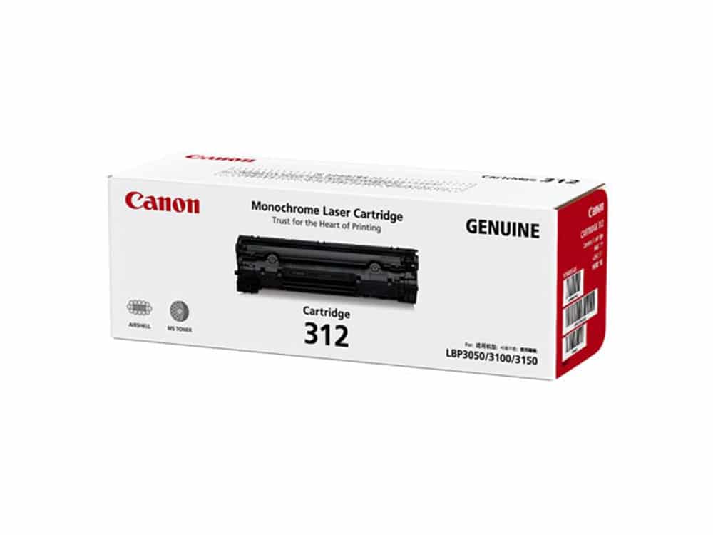 Genuine Canon CART312 Black Toner