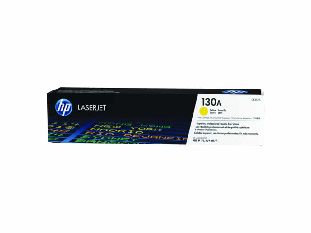 HP Toner 130A CF352A Yellow(1000 pages)